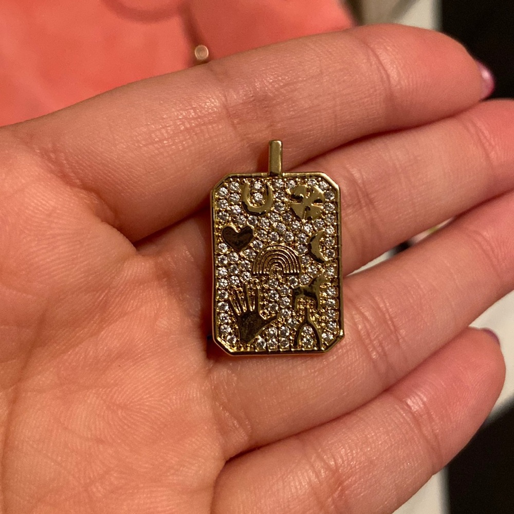 Lucky necklace charm